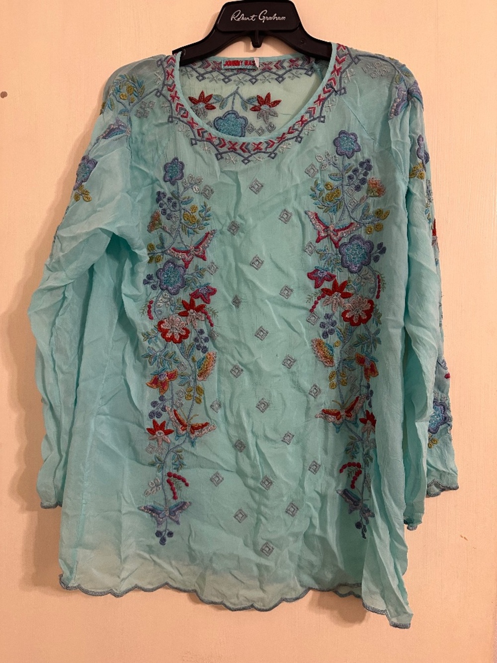 Womens Embroidered Tunic